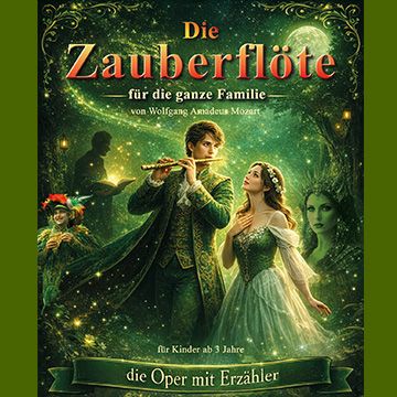 Die Zauberflöte – für die ganze Familie – mit Erzähler