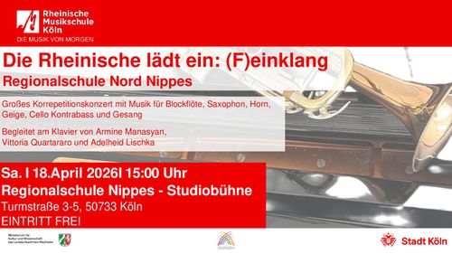 Die Rheinische lädt ein: (F)einklang