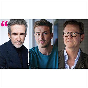 lit.COLOGNE Supertypen! Ulrich Matthes, Albrecht Schuch und Tobias Rüther ergründen das Beste, was es gibt auf der Welt: die Männerfreundschaft