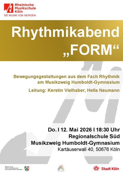 Rhythmikabend Form