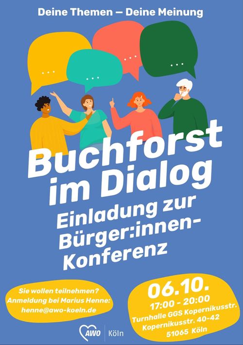 Buchforst im Dialog