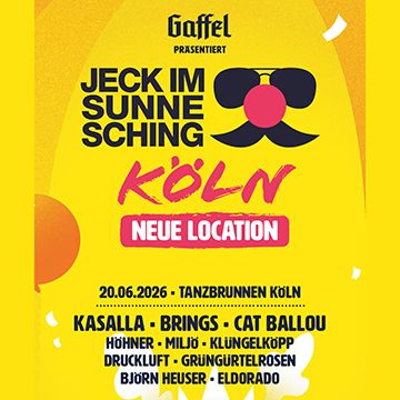 Jeck im Sunnesching 2026 – Die offizielle Aftershowparty