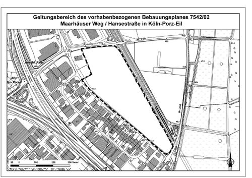 Maarhäuserweg/Hansestraße in Köln-Porz-Eil
